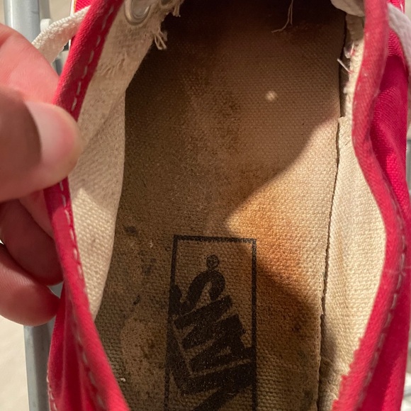 Red Vans - Picture 9 of 9